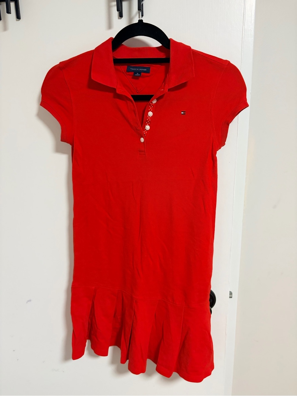 Tommy Hilfiger Red Polo Tunic Dress